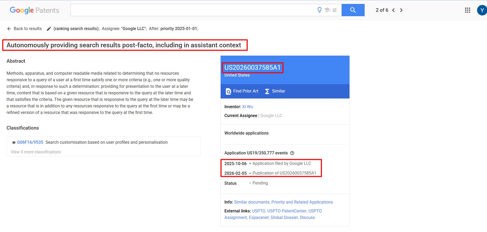 Google’ın Yeni Sıralama Patenti: Kullanıcı Davranışı Artık “Resmi” Bir Faktör (US20260037585A1)
